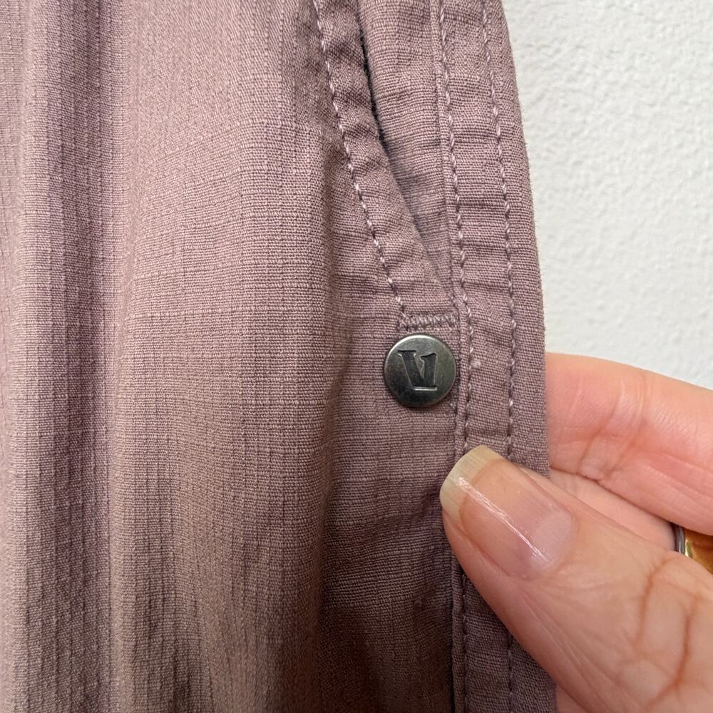 Vuori Ripstop Jogger Pants Muted Plum Brown Utility Women's US S - Picture 8 of 13